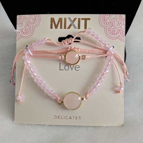 Mixit pink bracelet - Picture 1 of 3